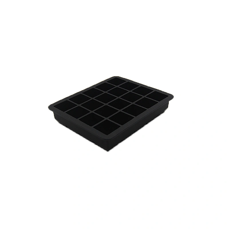 Wholesale Popular Ice Tools Perfect Size Food Grade Silicone Ice Cube Mold Tray
