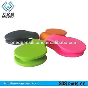 promotional silicone magnetic paper binder clips