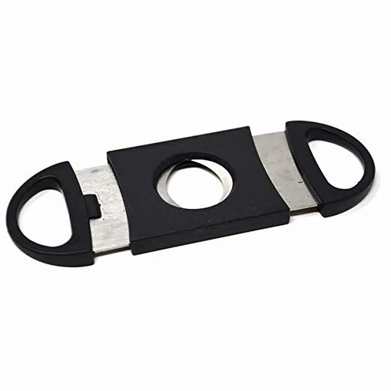 wholesale cheap custom logo stainless steel scissor scissors cigar cutter cutters customized cigar v-cutter