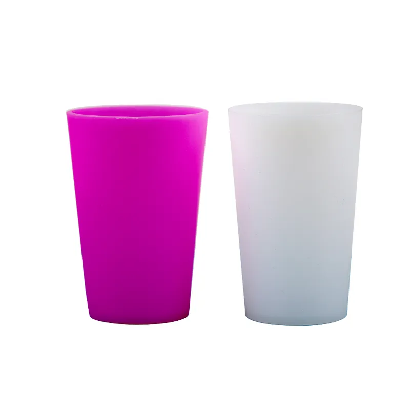 Ecofriendly Unbreakable Silicone Drinking Kids Cup Easy to Clean