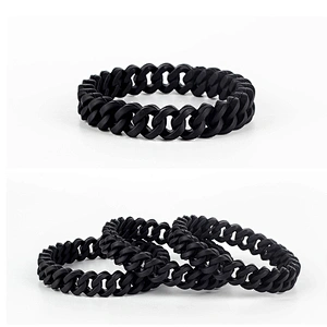 New Arrival!! popular multicolor soft twist silicone wristbands