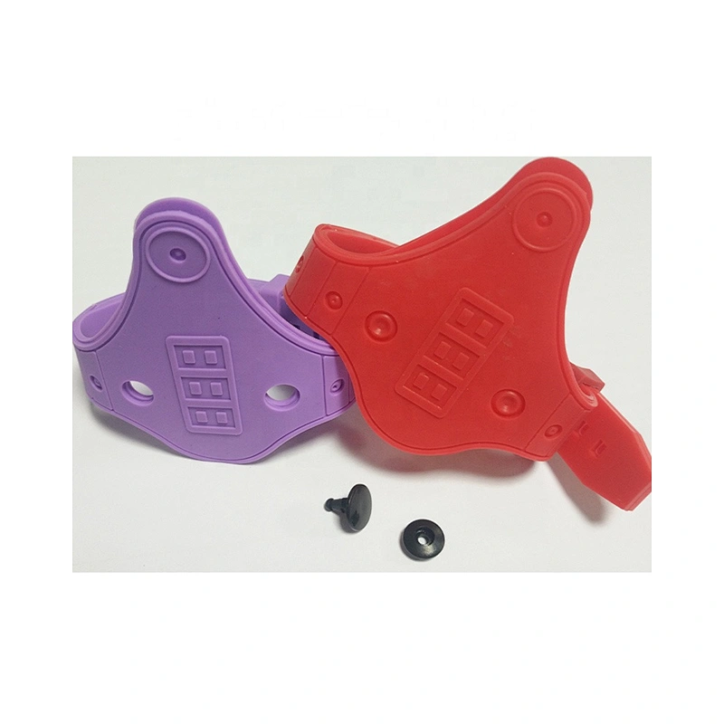 silicone bracelet multiple key holder design