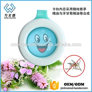 Summer Anti Mosquitoes Plant Essence Clip Button For Children
