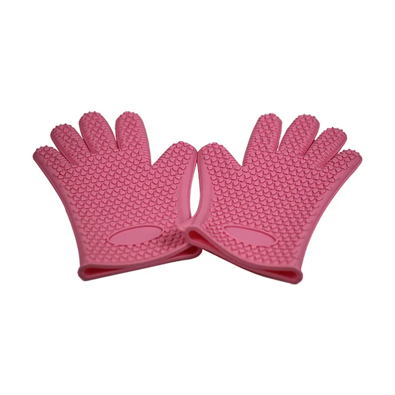 Fancy Oven Silicone Heat Resistant Gloves Heat and Water Resistant Gloves