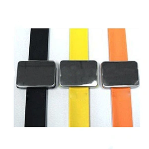 Slap on magnet bobby pin silicon wristband