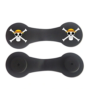 customized silicone magnetic round binder clip/round paper clips
