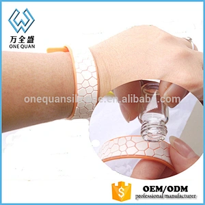 high quality 100% silicone mosquito repellent bracelet