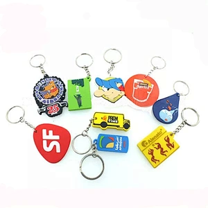 custom rubber keychains,soft pvc rubber keychain