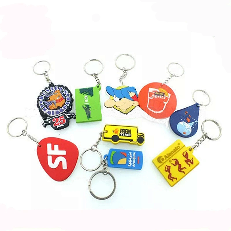 custom rubber keychains,soft pvc rubber keychain