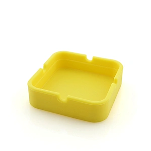 Custom Logo Silicone Ashtray with  4 Cigars and Cigarettes Dual-use  Ashtray