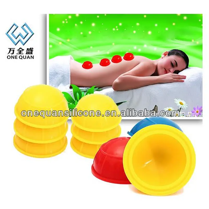 Silicone massage cup silicone cupping cup