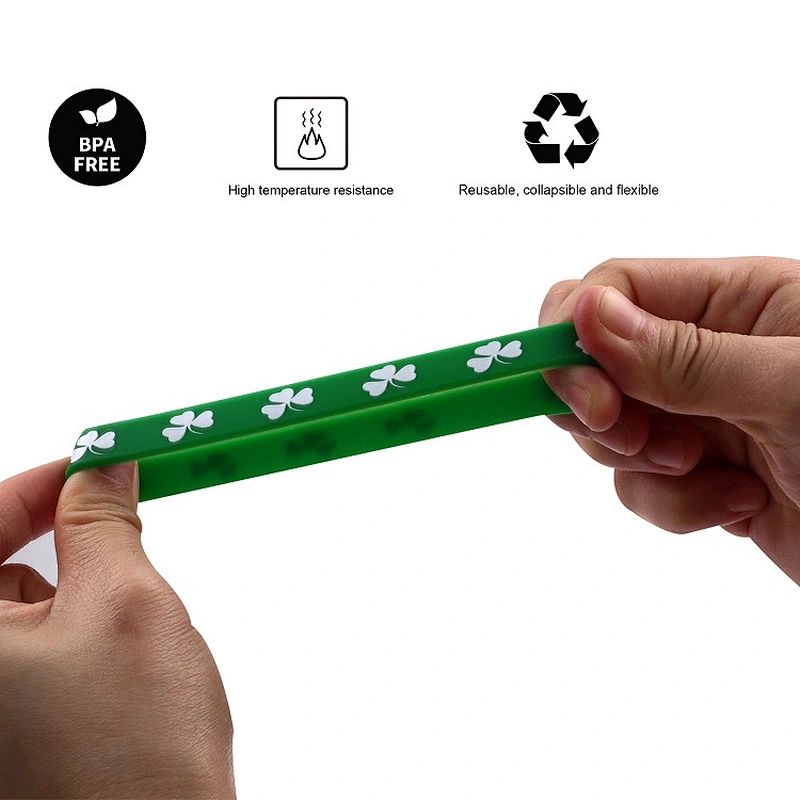 Professional manufacturer sport custom made design silicone wristband