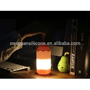 Hot sell LED silicone bottle light for outdoor and indoor decoration nightlight