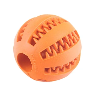 Soft Natural Bite Silicone Toys Ball for Dog Durable Strong Teeth Chewing Toy
