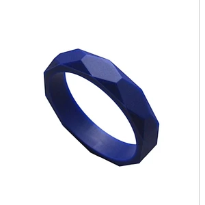 2020 Top Sale High Quality Mixed Color Custom Fashion Hand Silicone Heart Bracelet Bangle
