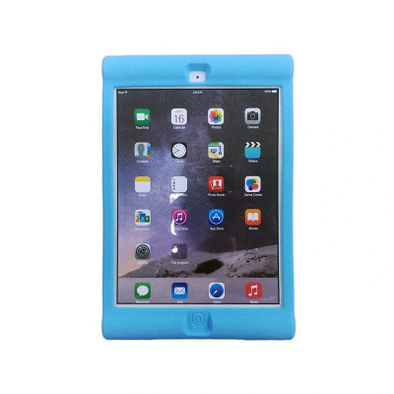 eco friendly silicone case with strong holder 3D animal for Ipad