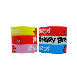 High quality debossed and embossed silicone hand bands