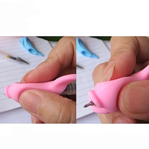 hotsale school supplies little fish pencil grip for children with soft hand feeling and cute design