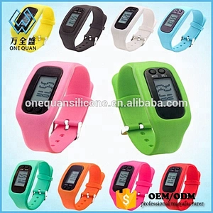 Eco-friendly Material Fashion Adjustable Waterproof Silicone Watch