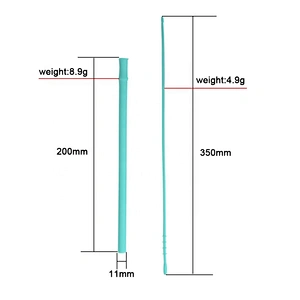 Cups Silicone Reusable Collapsible Straw, Customized Folding Straw, Reusable Foldable Straws Eco