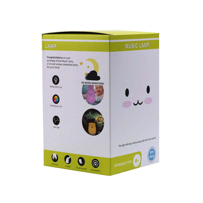 Fairy Led Light Kids Silicone Fairy Night Light with Touch Sensor
