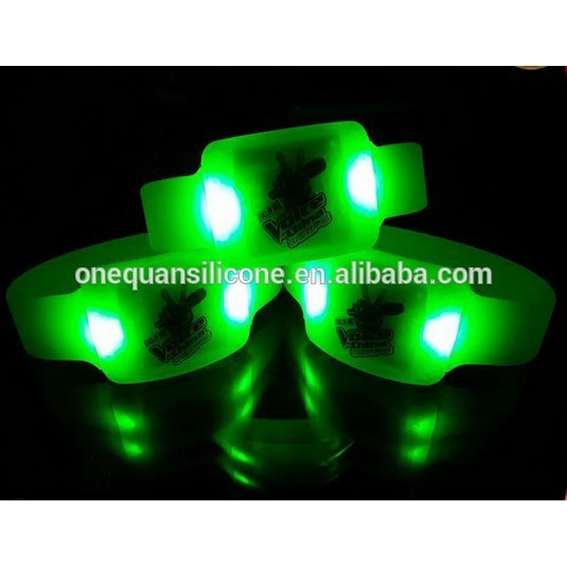 New Party/concert/event/radio controlled light LED wristband
