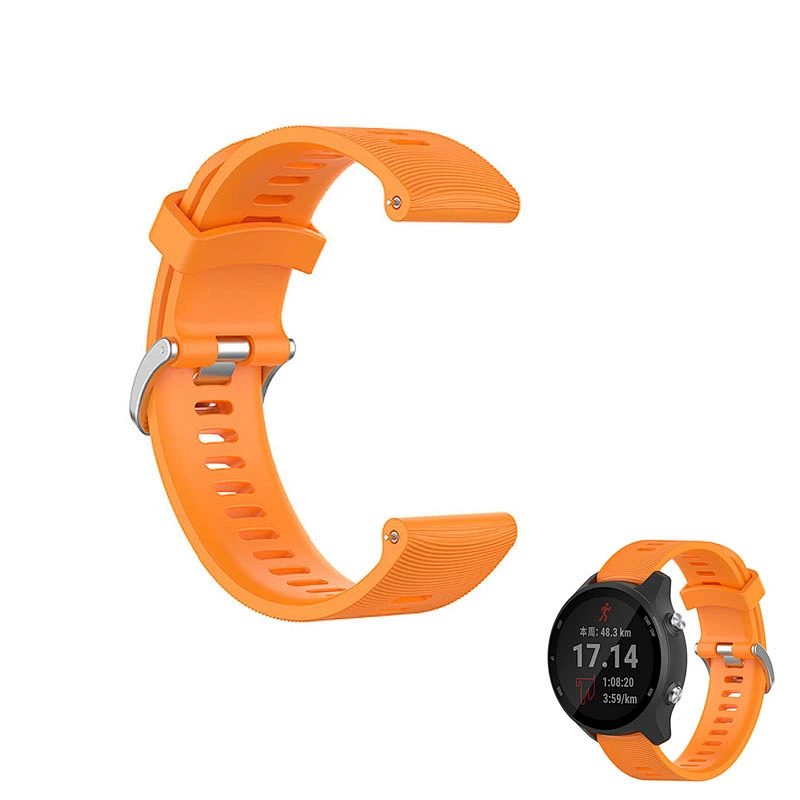 2020 Wearable Elastic Smart Watch Fitness Wristband for Garmin Forerunner 245M