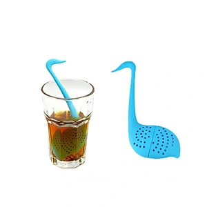 Promotional Gifts Ostrich Shape Tea Strainer Tea Brewing Apparatus