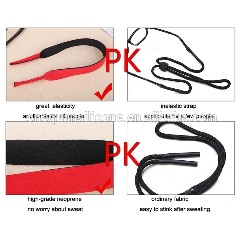 Colorful Safety Elastic Adjustable glasses Strap