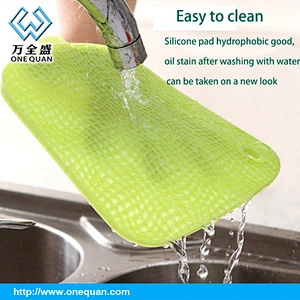 Hot Sale Heat-proof Silicone Mat/ Kitchen Ware Proof Heat Tools