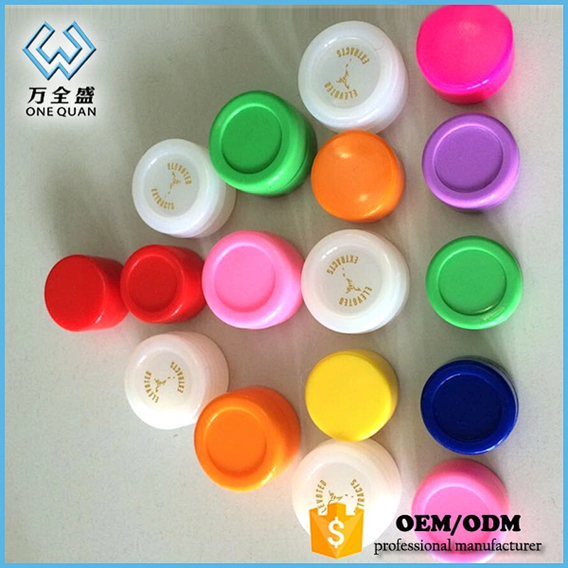 customer design silicone container for wax oil