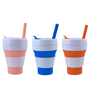 The Coffee Cup  Pocket Size Collapsible Silicone Travel Cup  12oz / 355ml