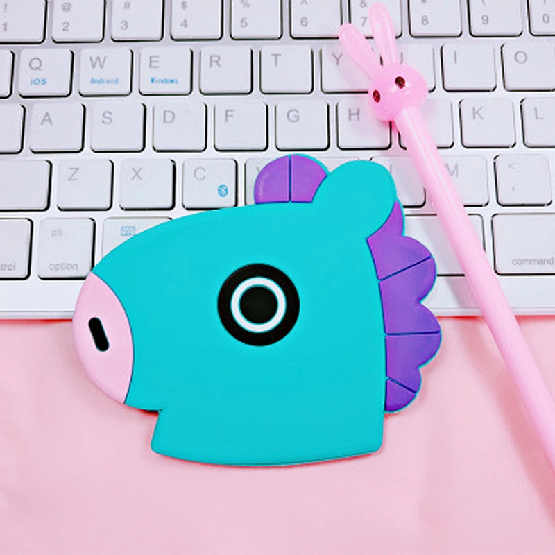 Wholesale Cartoon Silicone Mirror Mini,Makeup Cosmetic Pocket Mirror