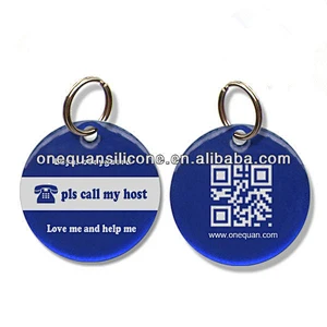 High Quality Zinc Alloy Dog Id Tags With Custom Logo Design