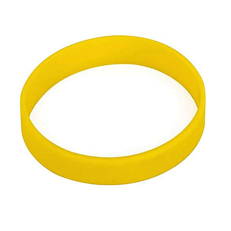 Wholesale Custom Logo Silicone Wristband Rubber Blank Bracelet