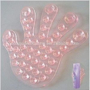 Functional anti slip suction mat for bathroom