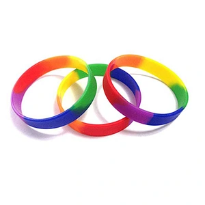Inspirational Custom logo Silicone Wristband Sports