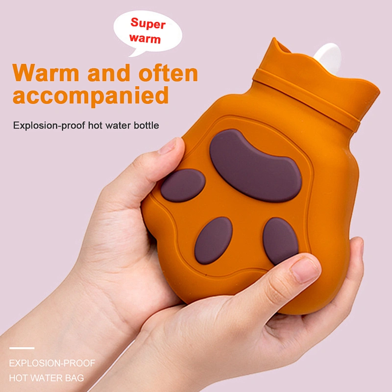 Winter Warm Silicone hot Water Bottle