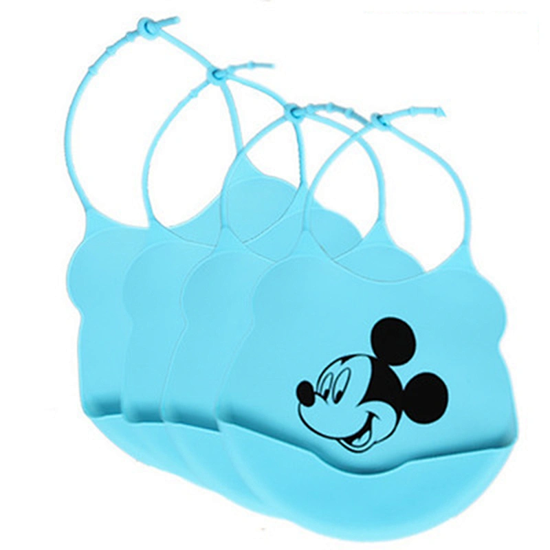 BPA Free Silicone Baby Bib 3d Waterproof Super Soft Baby Bib