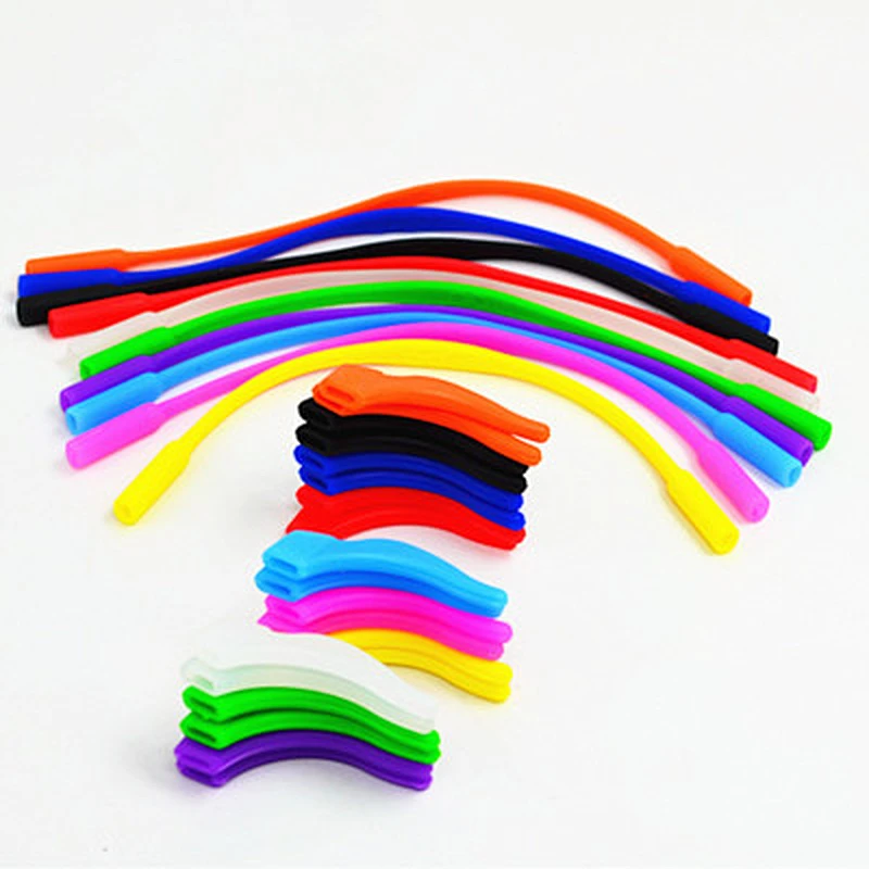 Hot sales cool silicone reading glasses cord with magnetic clasp