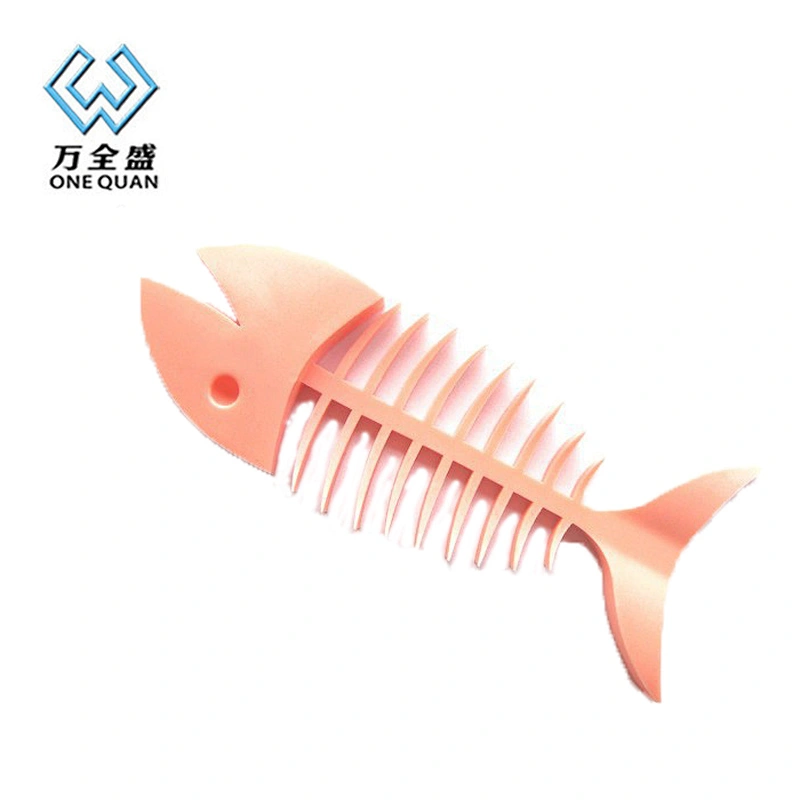 Ieasycan Fish Bone Soap Dish Box Moistureproof Soapbox Toilet Soap Silicone Creative Soap Holder Bathroom Toiletries
