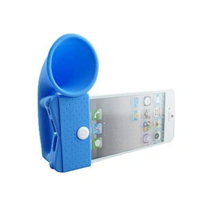 Silicone Horn Stand Speaker compatible with Apple for iPhone 6 Plus for iPhone 6s Plus 5.5 inch