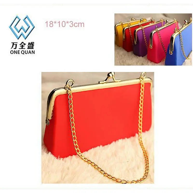 Prevail lady fashion silicone shopping handbag