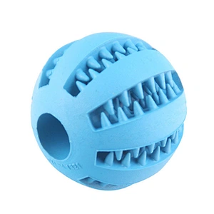 Soft Natural Bite Silicone Toys Ball for Dog Durable Strong Teeth Chewing Toy