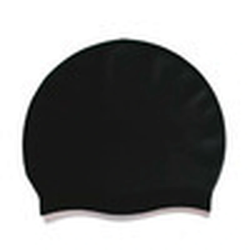 Silicone Solid rubber Swim Cap for summer swimming
