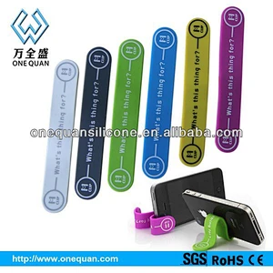 Multifunction M clips Silicone Magnetic Mobile Phone Stand Holder Earphone Cable Tie