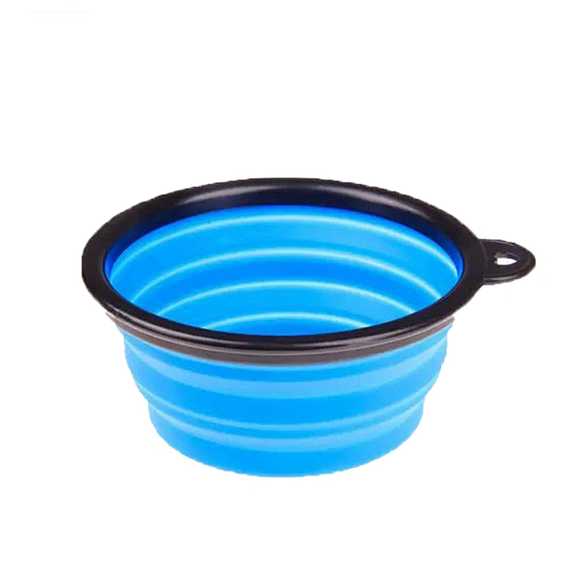 Food Grade Silicone Folding Pet Bowl For Feeding