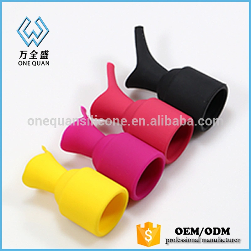 Colorful silicone wine bottle cap, Beer Wine Savers, Food-safe Silicone Rubber Bottle Cup