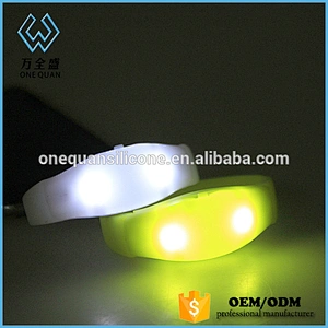 Party supply shenzhen LED wholesale flashing bracelets