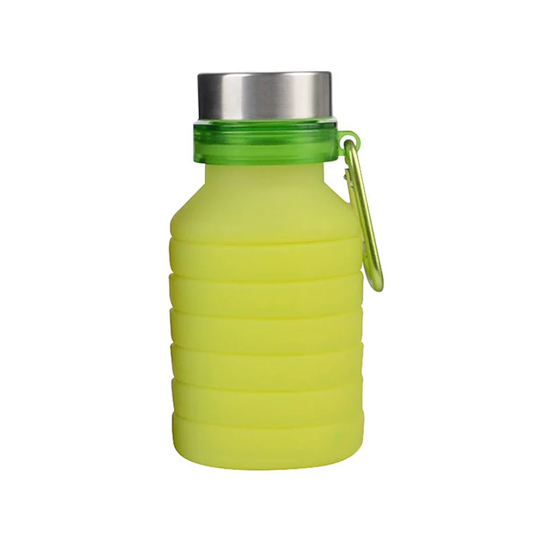 2019 Amazon Sport High Quality  Portable Collapsible Water Bottle